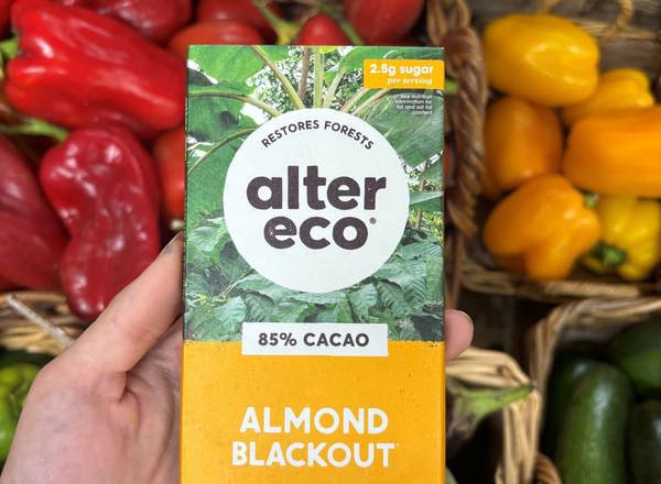 Alter Eco Almond Blackout Chocolate 80g