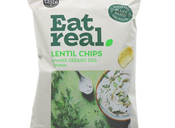 Eat Real Lentil Chips Creamy Dill