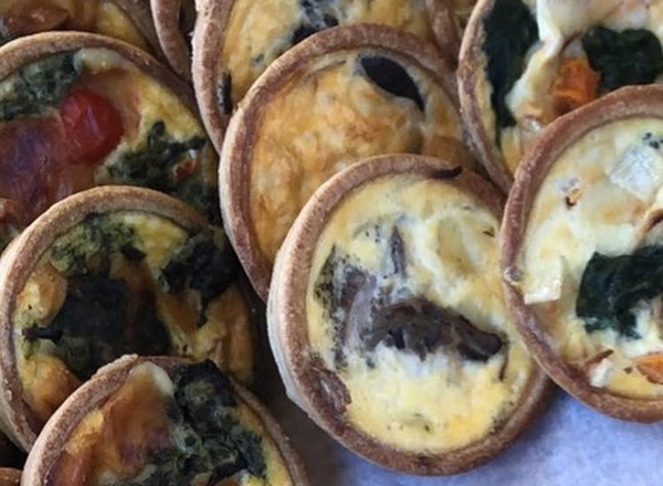 Quiche-Wild Mushroom & Stilton