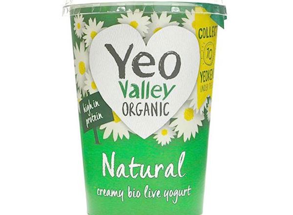 Yeo Valley Organic Plain Natural Yoghurt