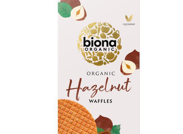 Biona Hazelnut Syrup Waffles