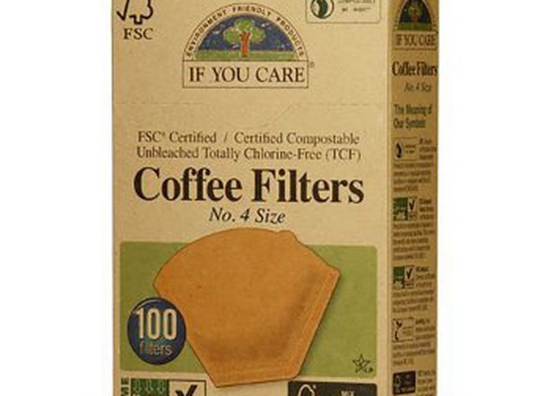 If You Care Coffee Filters number 4