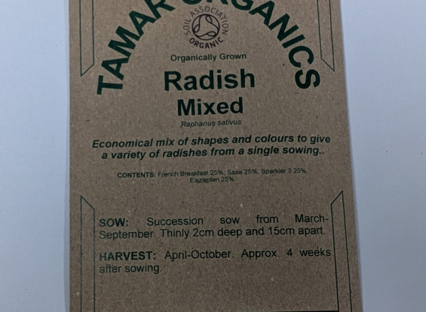 (Seeds) Radish - Black Spanish Round