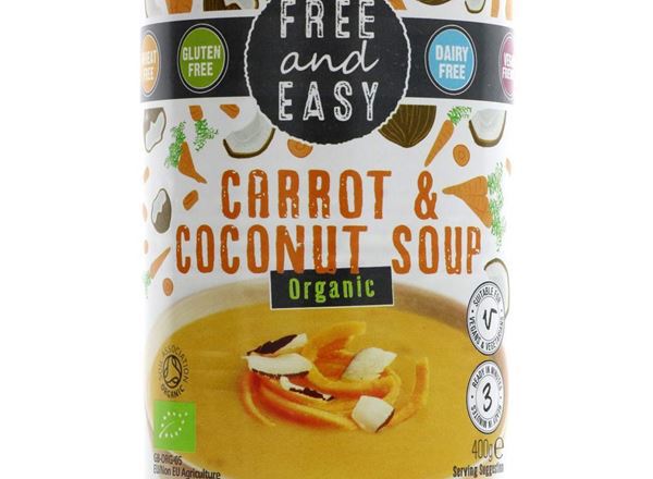 Free & Easy Carrot & Coconut Soup