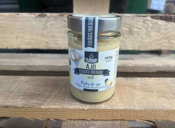 Garlic organic pulped