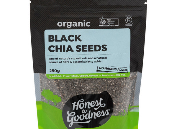 Chia Seeds - Black - Organic - HG