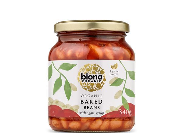 Organic Baked Beans in glass - 340G