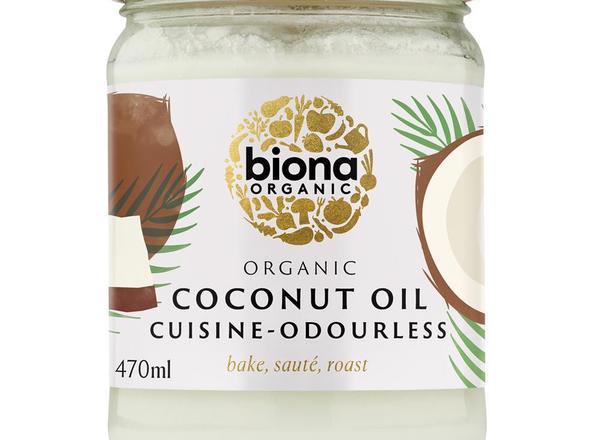 Organic Odourless Coconut Oil Cuisine 470ml