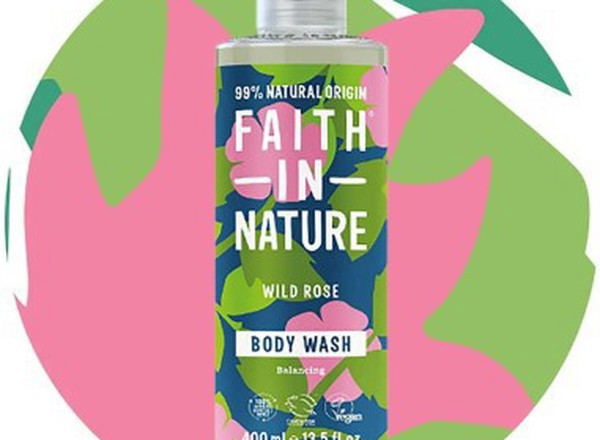 Faith in Nature Wild Rose Bodywash