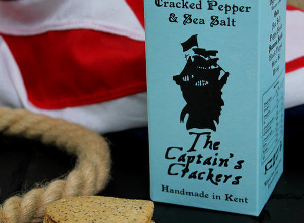 Captains Crackers Seasalt & Pepper