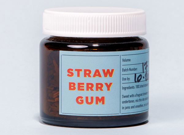 Strawberry Gum: Dried - MM (LIMITED to stock on hand - BB 01/01/2024)