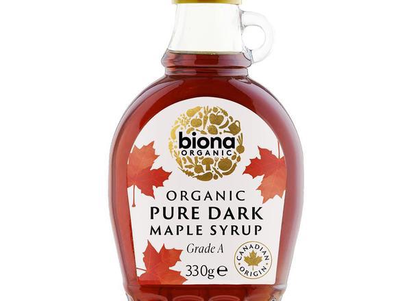 Biona Organic Pure Maple Syrup Dark Grade A 330g