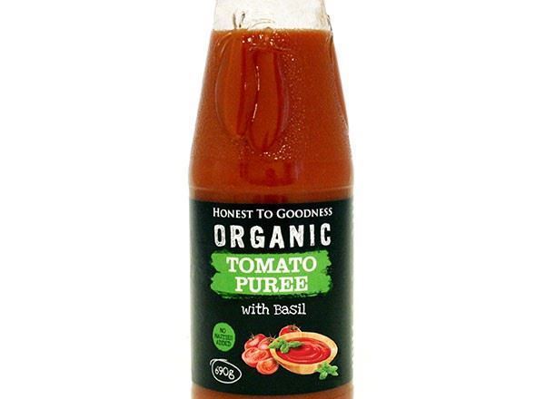 Tomato Organic: Puree Basil - HG