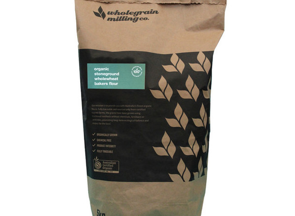 Flour - Wholewheat - Stoneground Bakers - Organic - WM