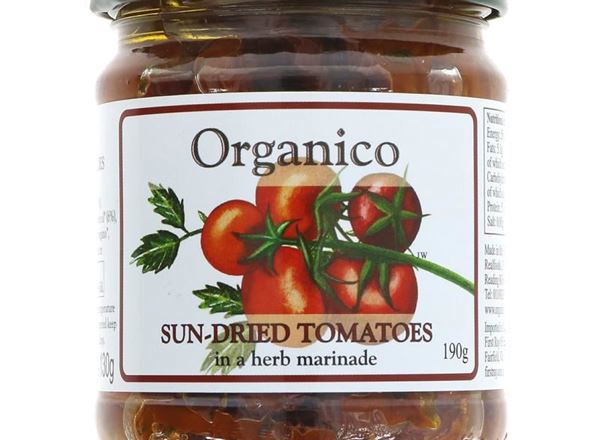 (Organico) Tomatoes - Sundried in a Herb Marinade 190g