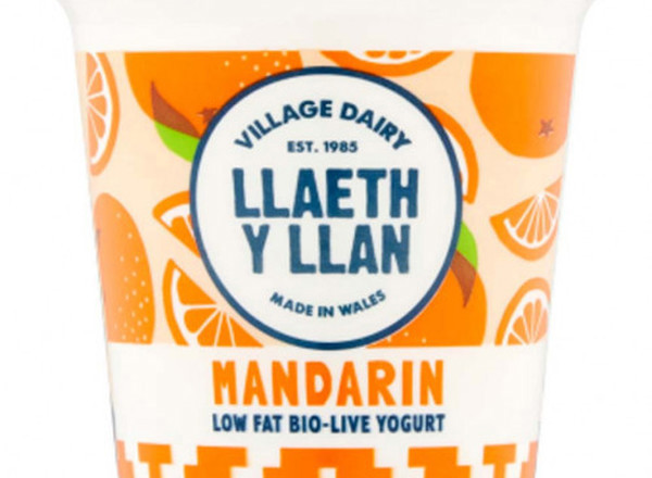 Llaeth y Llan, Mandarin, 125g Pot