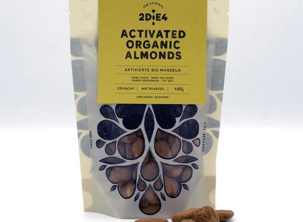 2DiE4 Activated Organic Almonds 100g