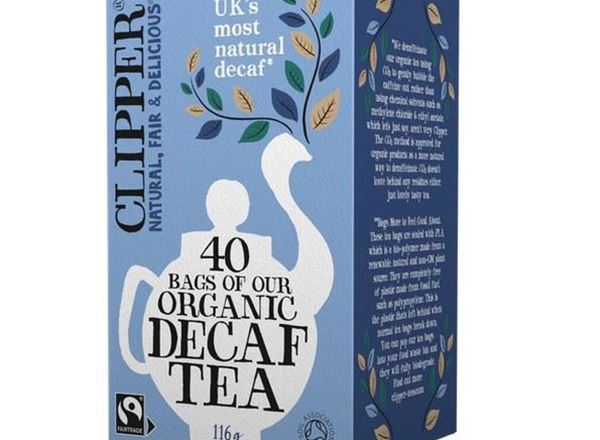 Clipper Organic Organic & Fairtrade Everyday Decaf 40 Tea Bags