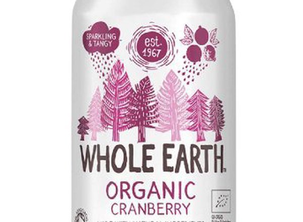 Whole Earth Cranberry - cans