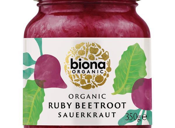 Organic Ruby Sauerkraut 350g