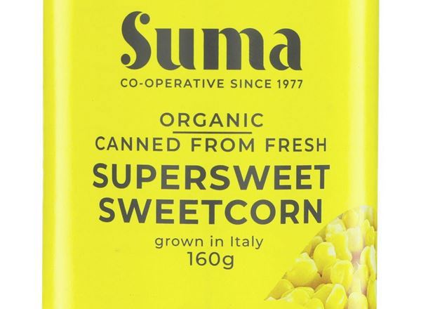 Suma Supersweet Sweetcorn - easy open can