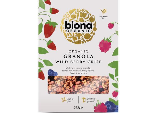 Organic Wild Berry Granola 375g