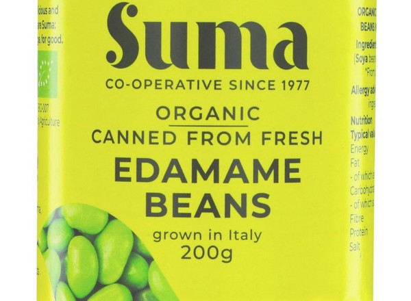 Organic Tinned Fresh Edamame Beans