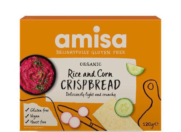 Organic Corn & Rice Crispbread 120g