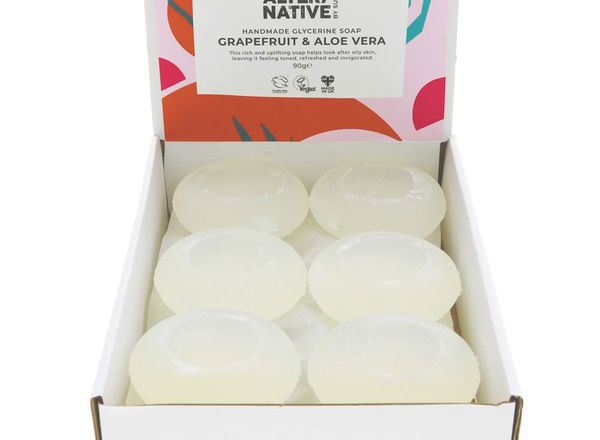 Soap loose - Glycerine Grapefruit & Aloe 90g (Alter/native By Suma)