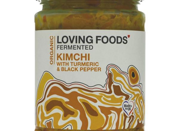 (Loving Foods) Turmeric and Black Pepper Kimchi 475g