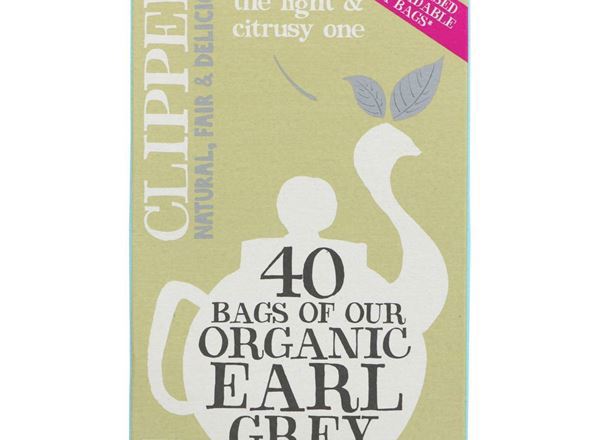 Clipper Earl Grey Fairtrade Tea Bags - 40's