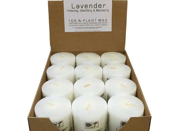 Lavender Essential Oil Candles