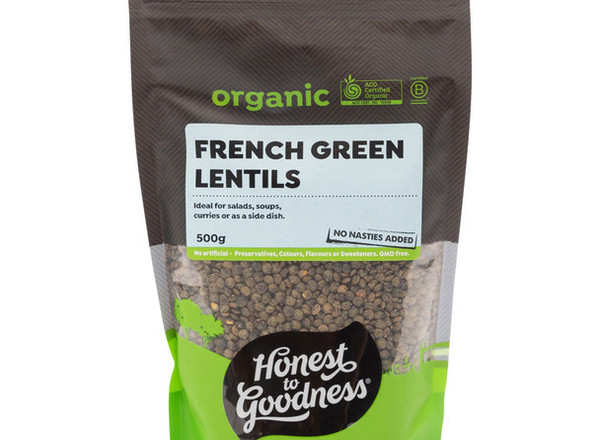 Lentil - French Green - Organic - HG