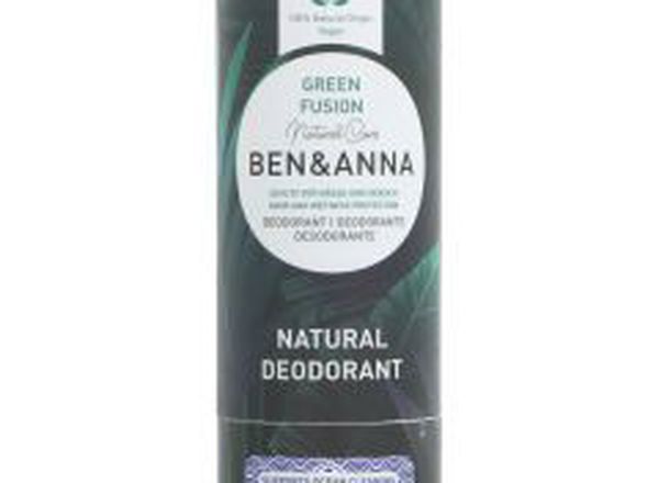 Ben & Anna Green Fusion Deodorant - paper tube - New!