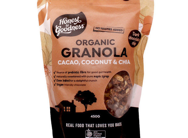 Granola - Cacao, Coconut & Chia - Organic - HG