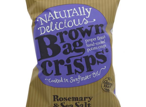 Brown Bag Crisps Rosemary and Sea Salt