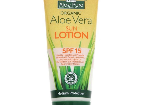 (Aloe Pura) Aloe Vera Sun Lotion SPF 15 - 200ml