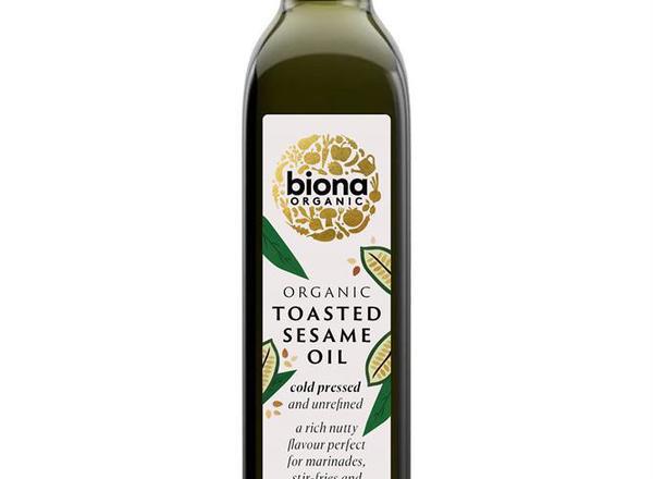 Organic Cold Pressed Toasted Sesame Oil 250ml