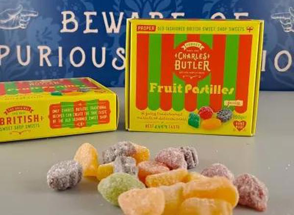 Charles Butler Fruit Pastilles 100g