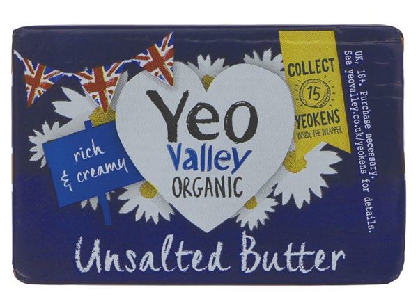 (Yeo Valley) Butter - Unsalted 200g
