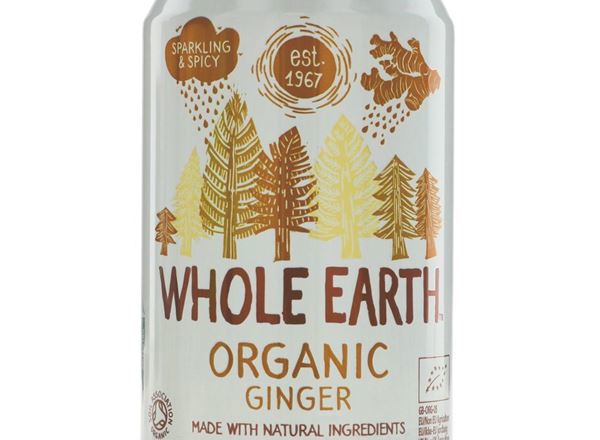 Whole Earth Ginger - can - Organic