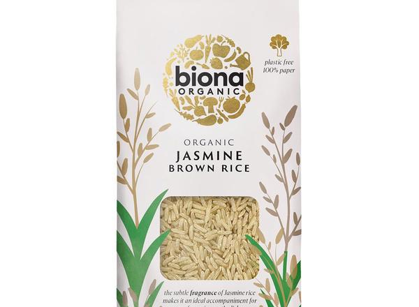 Organic Jasmine Rice Brown 500g