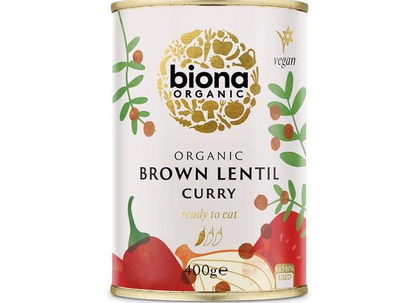 Organic Brown Lentil Curry 400g