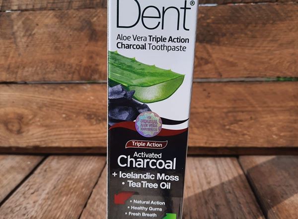 Aloe Dent Aloe Vera Triple Action Charcoal Toothpaste