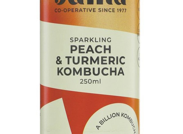 Kombutcha - Peach & Turmeric (Organic)