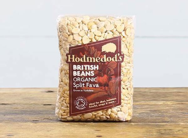 Beans - British Organic Split Fava - Dried