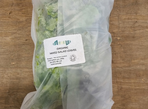 Organic Plastic-Free Mixed Salad (grown in Sheffield) - 100g