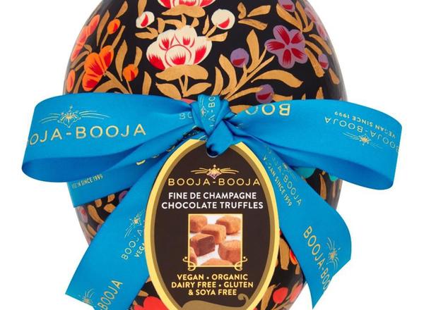 Organic Fine de Champagne Truffle Large Easter Egg 138g