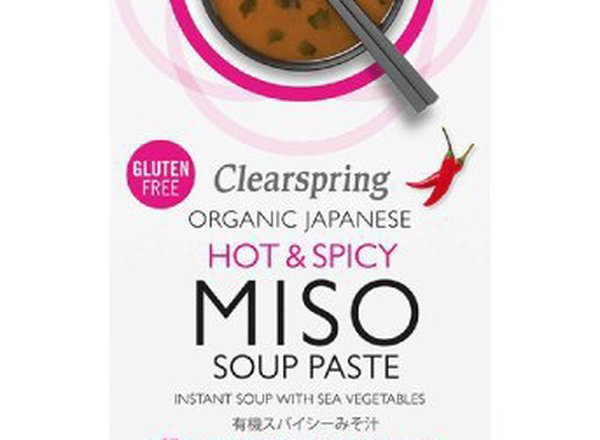 Organic Instant Miso Soup Paste - Hot & Spicy