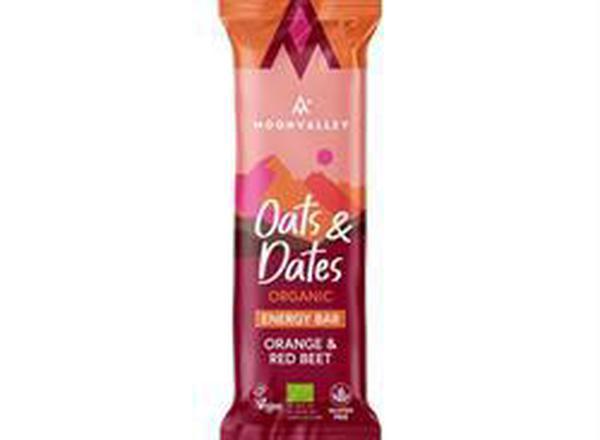 Organic Gluten-free Energy Bar Orange & Red Beets 50g